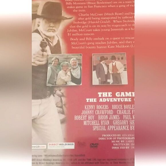 ⭐️5/$25 SALE THE GAMBLER, Kenny Rogers NEW - Picture 2 of 3